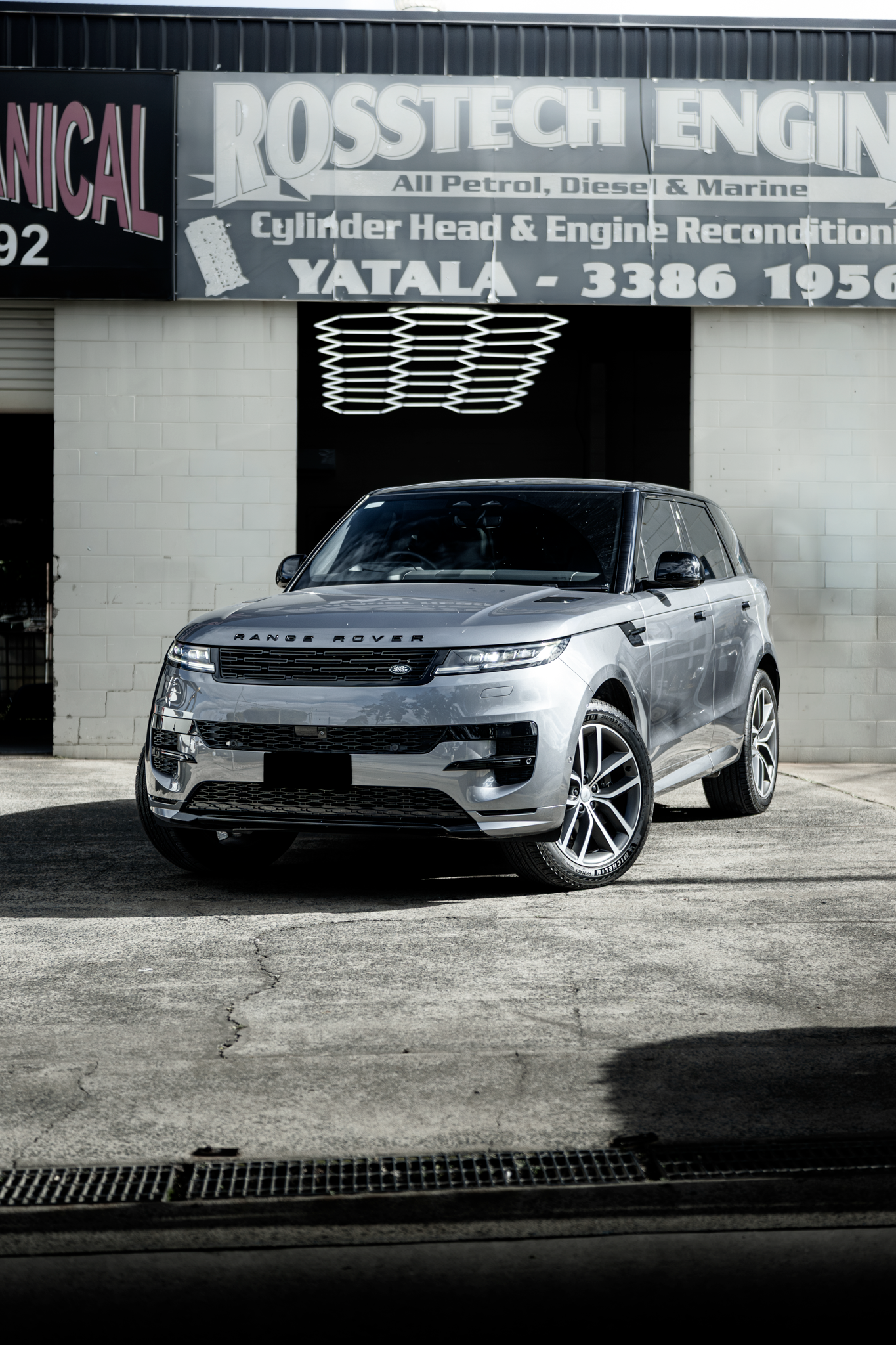 Ceramic window tint installed on a Range Rover