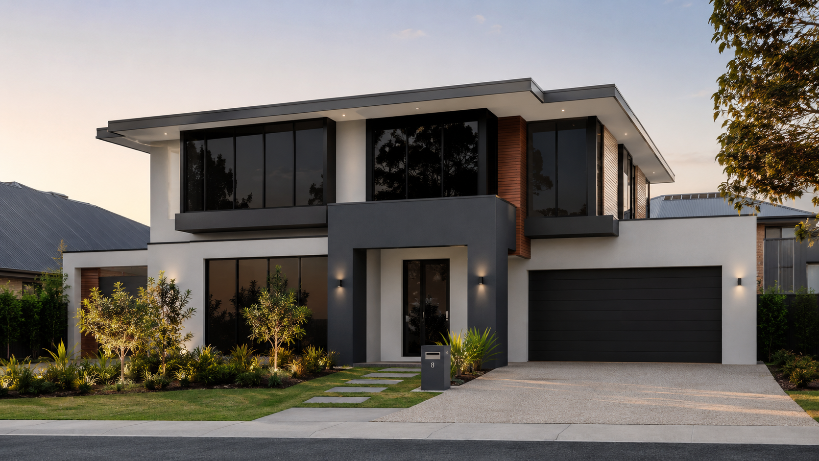 Residential windows with heat-reducing window tint